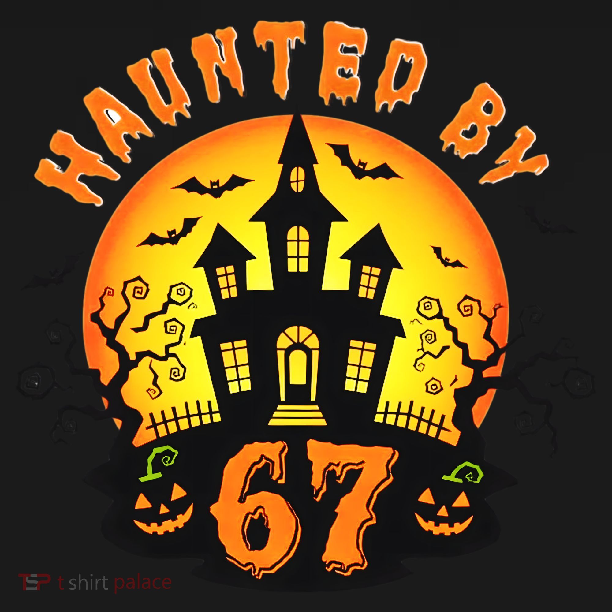 Haunted By 67 Funny Six Seven Gen Alpha Z Halloween Women's Tank Top