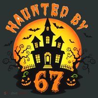 Haunted By 67 Funny Six Seven Gen Alpha Z Halloween Infant Baby Jersey Bodysuit thumb 2