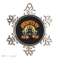Haunted By 67 Funny Haunted By 6-7 Halloween Ornament thumb 0