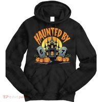 Haunted By 67 Funny Haunted By 6-7 Halloween Tie Dye Hoodie thumb 0