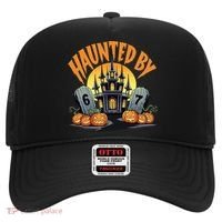 Haunted By 67 Funny Haunted By 6-7 Halloween Hat thumb 0