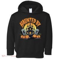 Haunted By 67 Funny Haunted By 6-7 Halloween Toddler Hoodie thumb 0