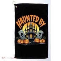 Haunted By 67 Funny Haunted By 6-7 Halloween Golf Towel thumb 0