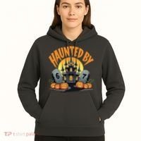 Haunted By 67 Funny Haunted By 6-7 Halloween Hoodie thumb 5