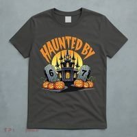 Haunted By 67 Funny Haunted By 6-7 Halloween T-Shirt thumb 5