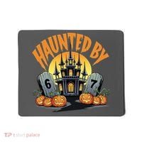 Haunted By 67 Funny Haunted By 6-7 Halloween Mousepad thumb 0