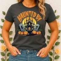 Haunted By 67 Funny Haunted By 6-7 Halloween Women's T-Shirt thumb 2