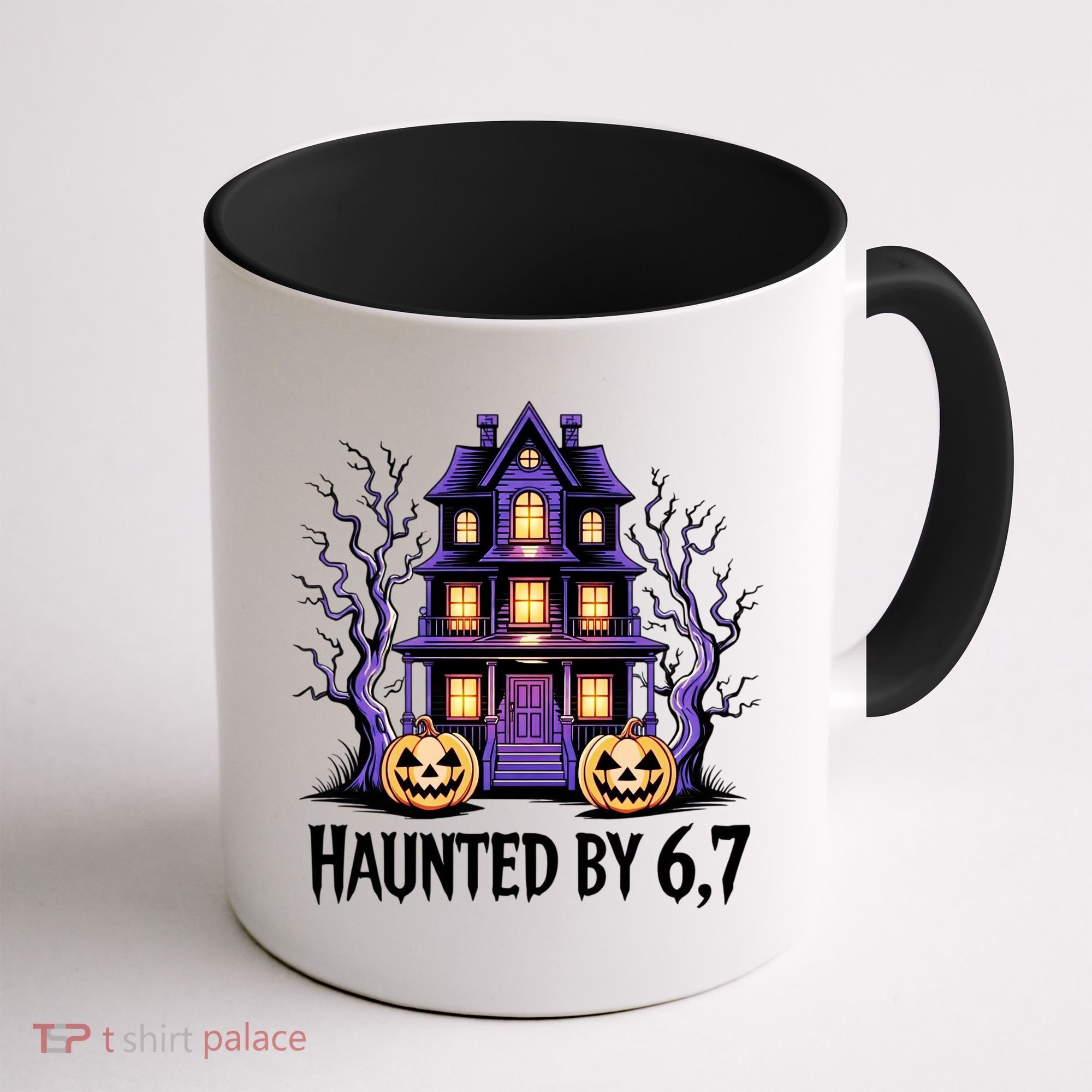 Haunted By 67 Halloween 6-7 Meme Spooky Costume Coffee Mug
