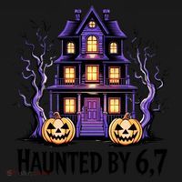 Haunted By 67 Halloween 6-7 Meme Spooky Costume Women's Tank Top thumb 5