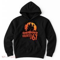 Haunted By 67 Halloween 6-7 Spooky Meme Funny Hoodie thumb 0