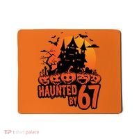 Haunted By 67 Halloween 6-7 Spooky Meme Funny Mousepad thumb 0