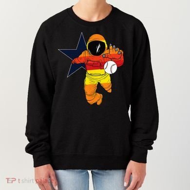 Houston Baseball Astronaut Space City Women's Sweatshirt
