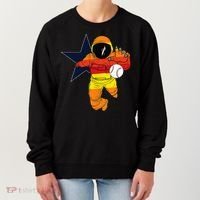 Houston Baseball Astronaut Space City Women's Sweatshirt thumb 0