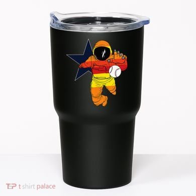 Houston Baseball Astronaut Space City Tumbler