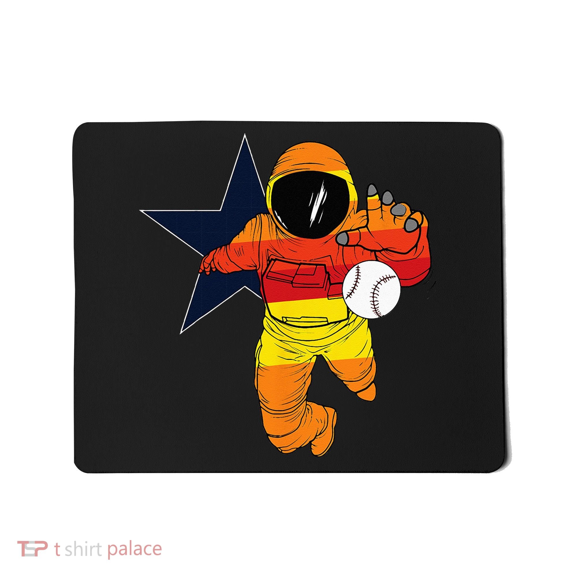 Houston Baseball Astronaut Space City Mousepad