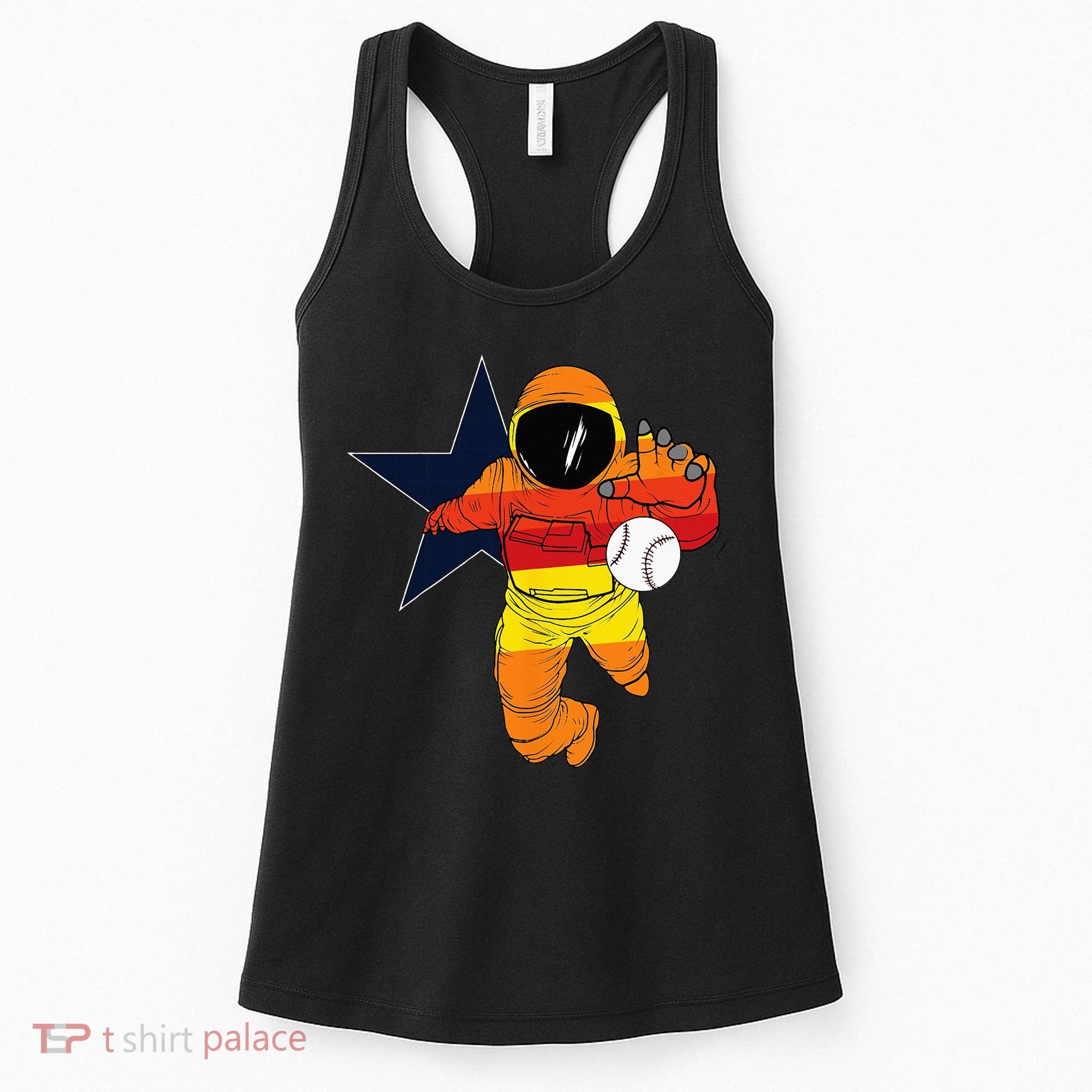 Houston Baseball Astronaut Space City Women's Tank Top