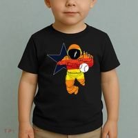 Houston Baseball Astronaut Space City Toddler T-Shirt thumb 2