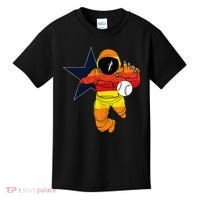 Houston Baseball Astronaut Space City Kids T-Shirt thumb 0
