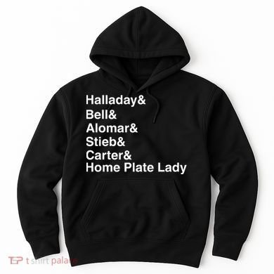 Halladay Bell Alomar Stieb Carter Home Plate Lady Hoodie