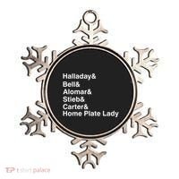 Halladay Bell Alomar Stieb Carter Home Plate Lady Ornament thumb 0