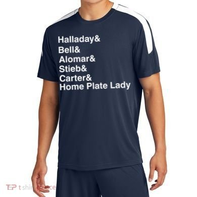 Halladay Bell Alomar Stieb Carter Home Plate Lady Soccer Jersey