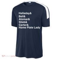 Halladay Bell Alomar Stieb Carter Home Plate Lady Sport-Tek Competitor United Soccer Jersey thumb 2