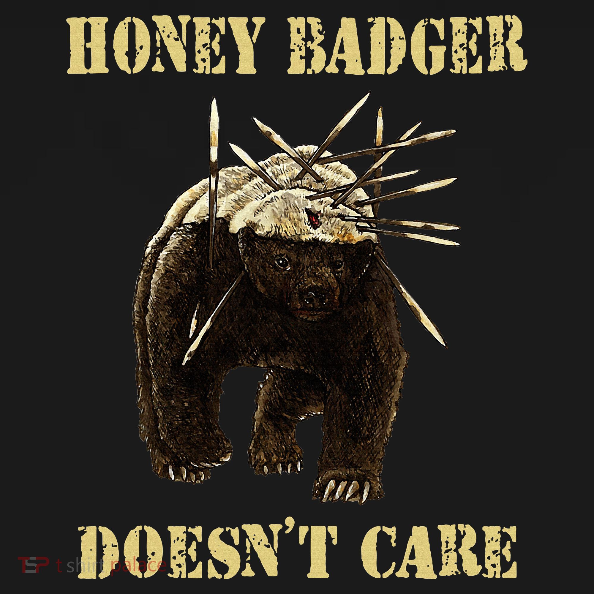 Honey Badger Adorable Animal Honey Badger DoesnT Care Sweatshirt