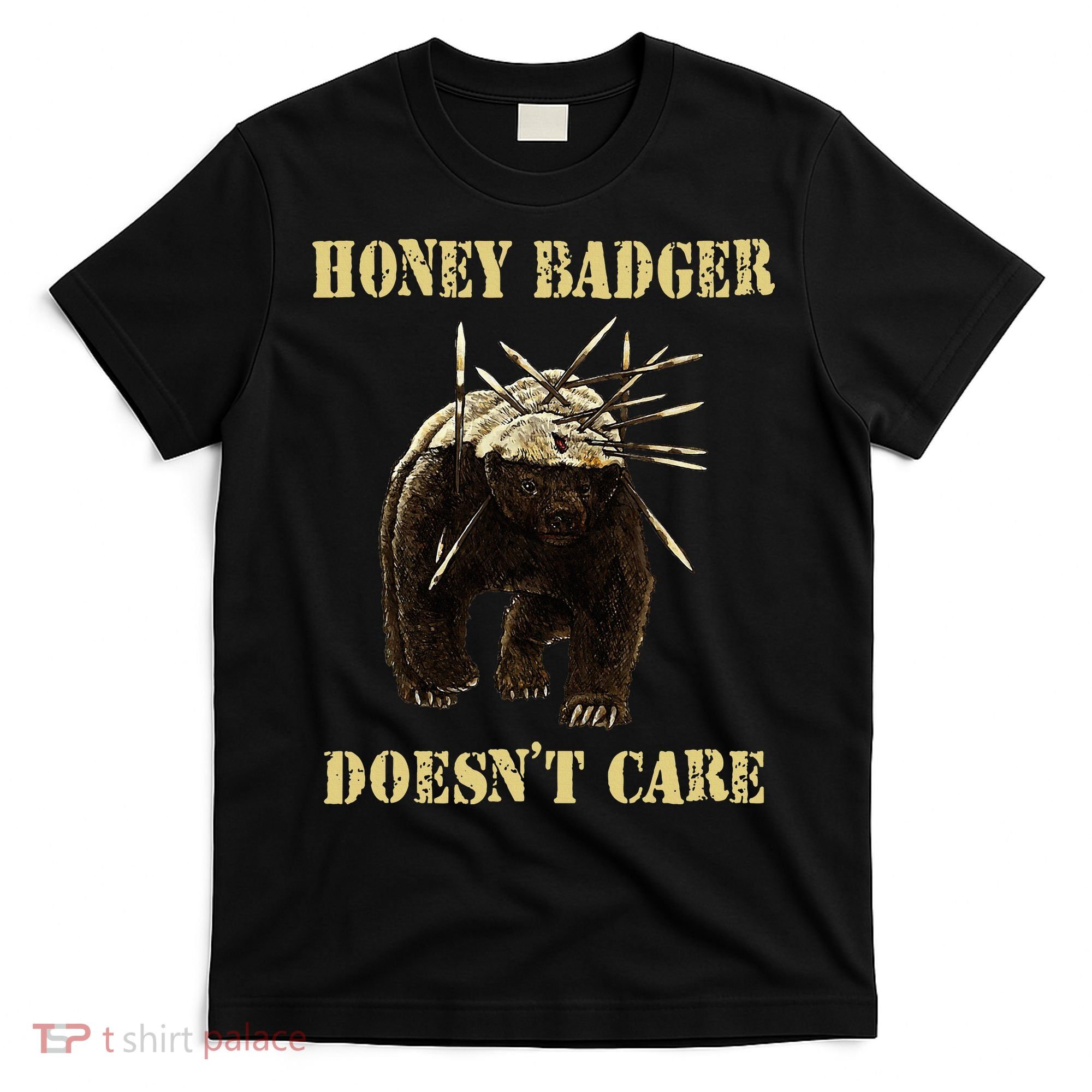 Honey Badger Adorable Animal Honey Badger DoesnT Care T-Shirt