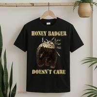 Honey Badger Adorable Animal Honey Badger DoesnT Care T-Shirt thumb 2