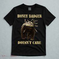 Honey Badger Adorable Animal Honey Badger DoesnT Care T-Shirt thumb 5