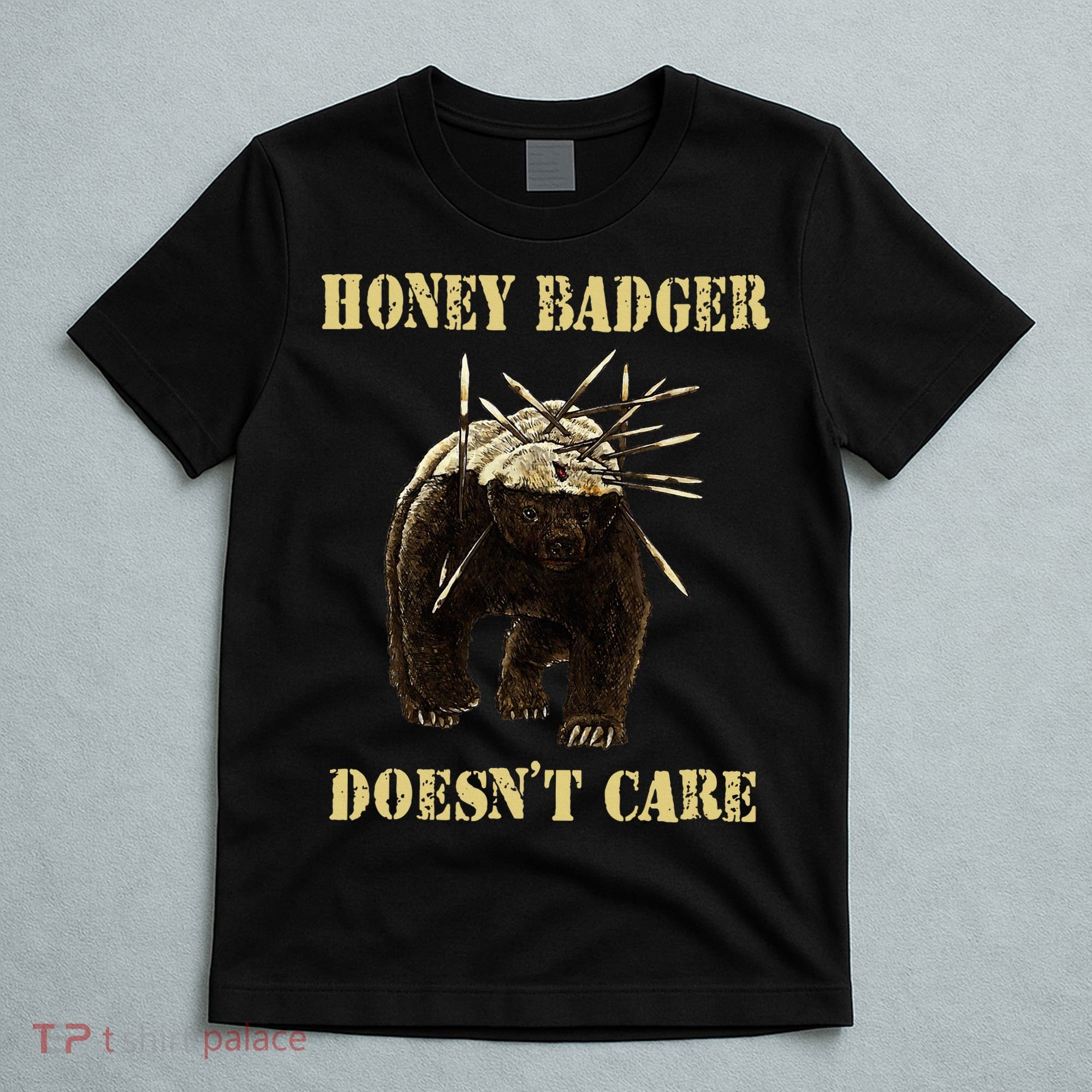 Honey Badger Adorable Animal Honey Badger DoesnT Care T-Shirt