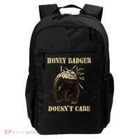 Honey Badger Adorable Animal Honey Badger DoesnT Care Backpack thumb 0