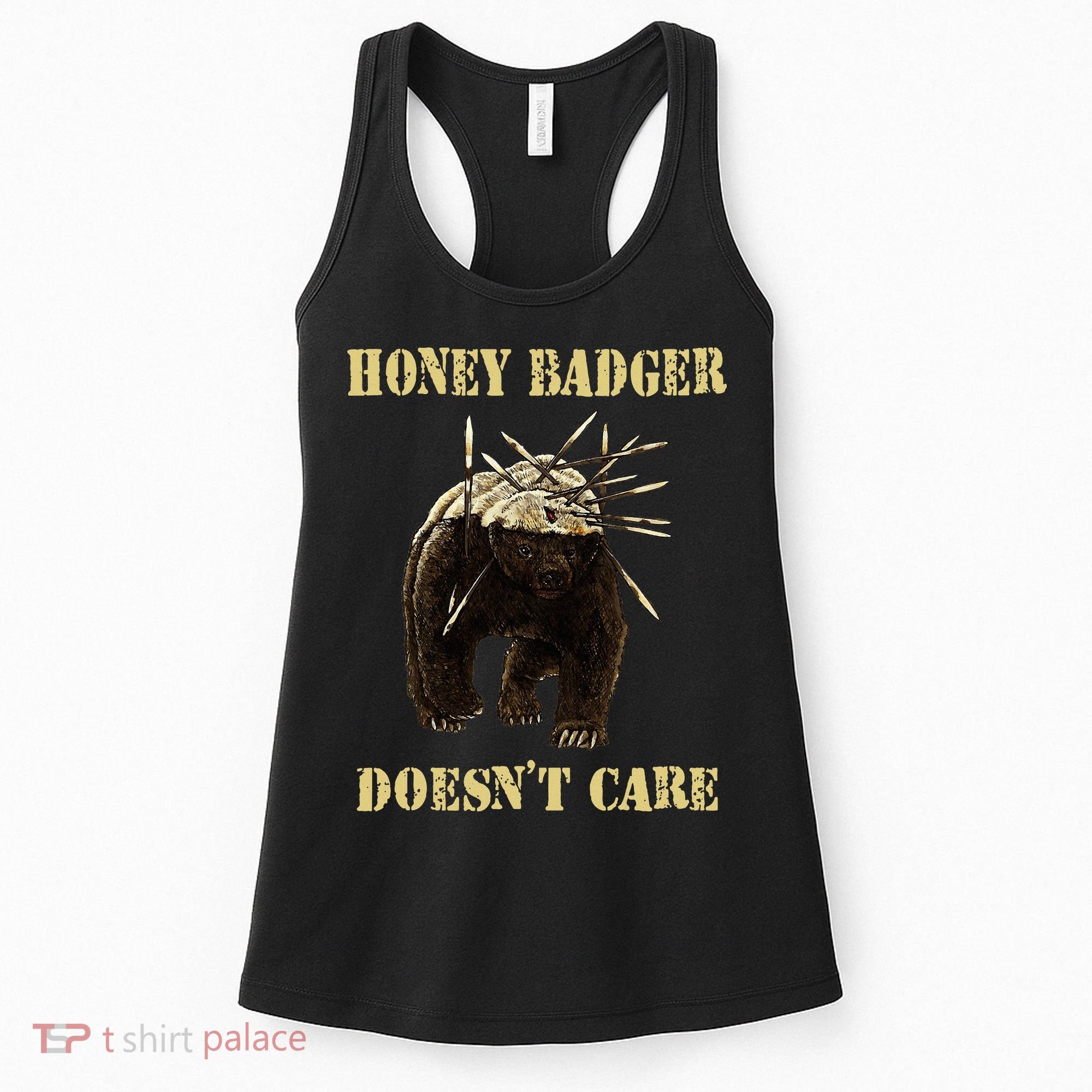Honey Badger Adorable Animal Honey Badger DoesnT Care Women's Tank Top