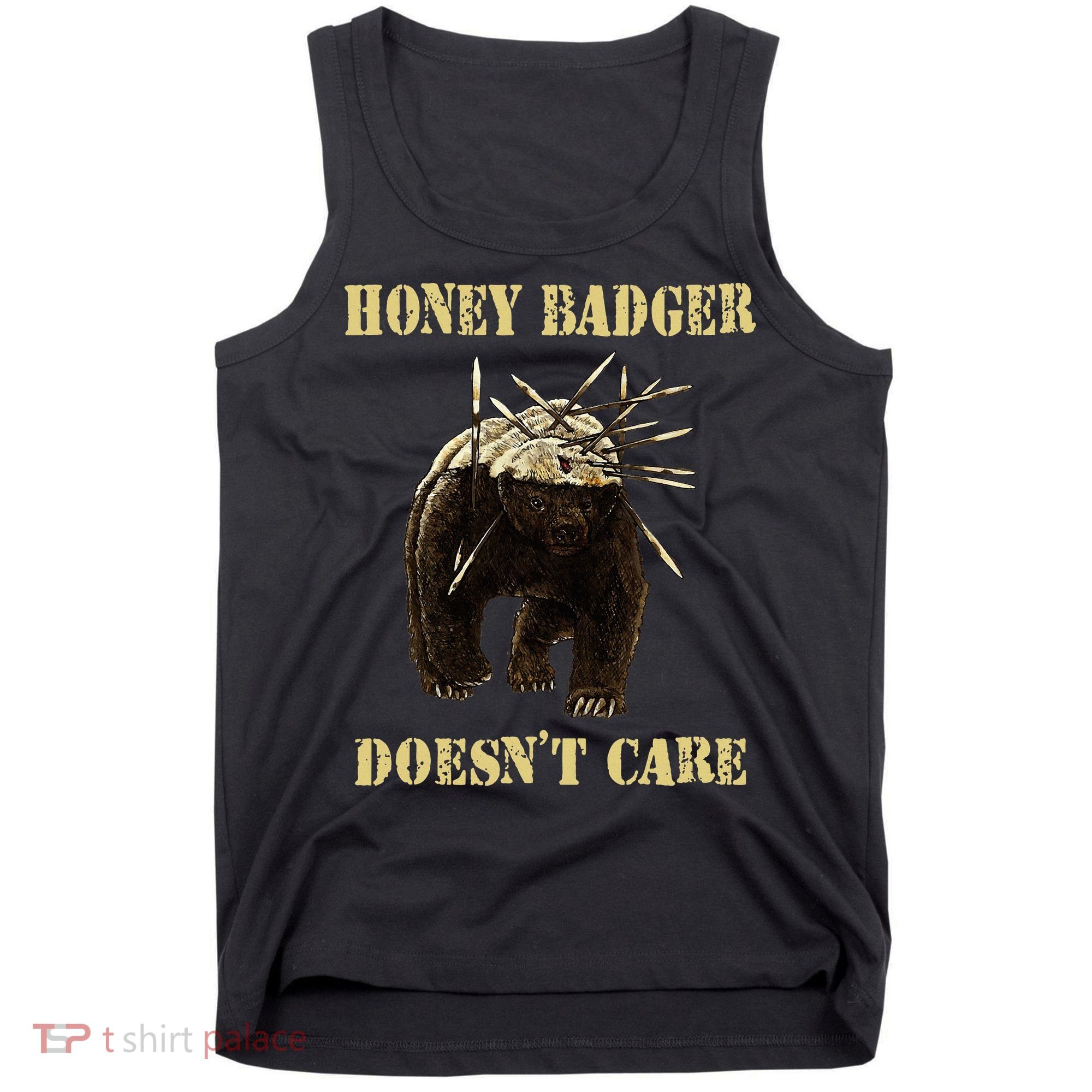 Honey Badger Adorable Animal Honey Badger DoesnT Care Tank Top