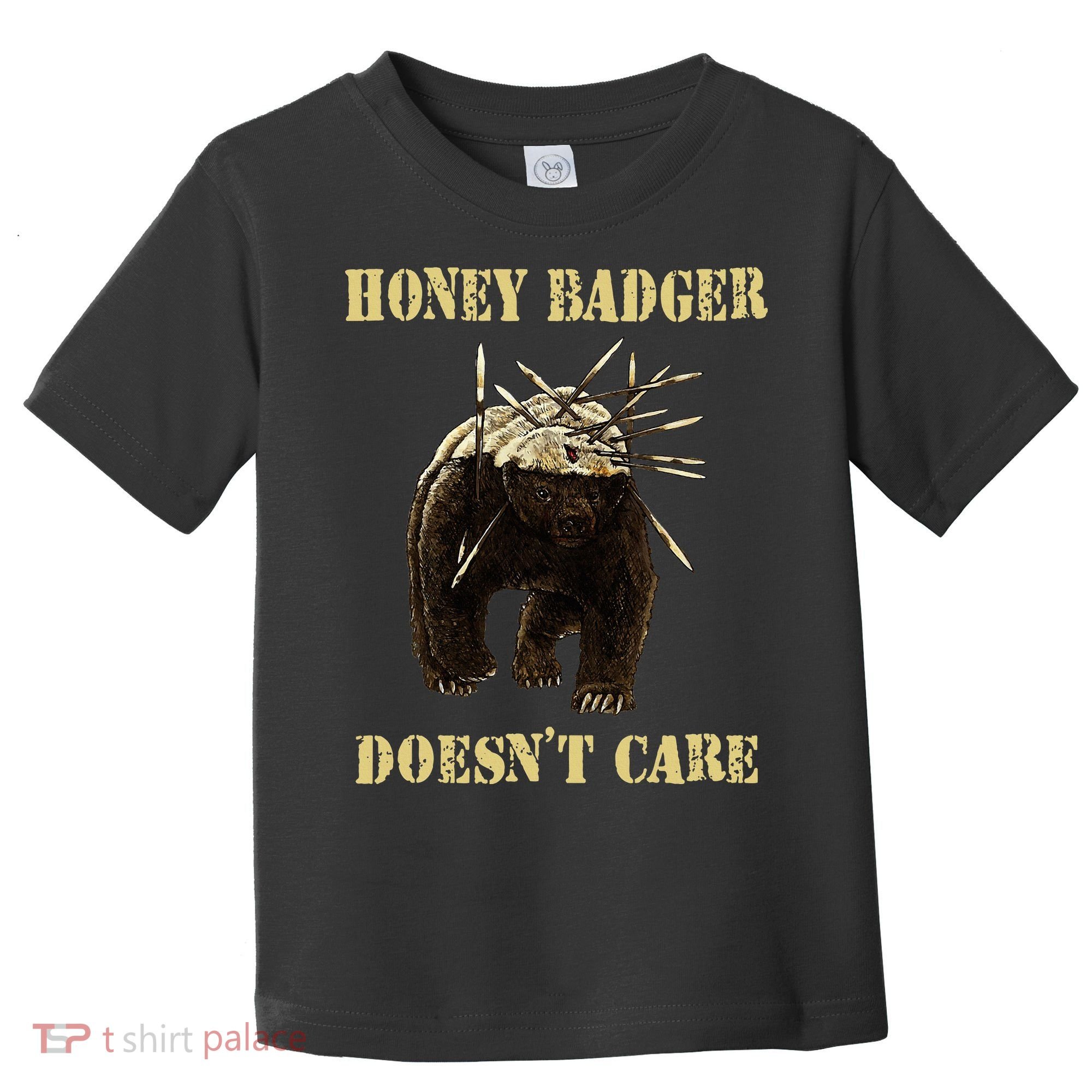 Honey Badger Adorable Animal Honey Badger DoesnT Care Toddler T-Shirt