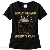 Honey Badger Adorable Animal Honey Badger DoesnT Care Women's T-Shirt thumb 0