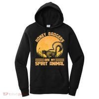 Honey Badgers Are My Spirit Animal Honey Badger Women's Hoodie thumb 0