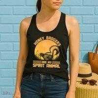 Honey Badgers Are My Spirit Animal Honey Badger Women's Tank Top thumb 2