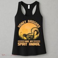 Honey Badgers Are My Spirit Animal Honey Badger Women's Tank Top thumb 3