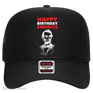 Happy Birthday America Abraham Lincoln Cool Gift Hat