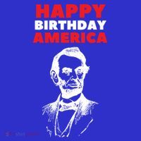 Happy Birthday America Abraham Lincoln Cool Gift Hoodie thumb 7
