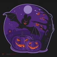 Halloween Bat and Pumpkins Pajama Set thumb 2