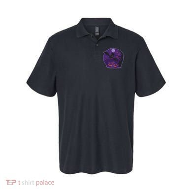 Halloween Bat and Pumpkins Polo