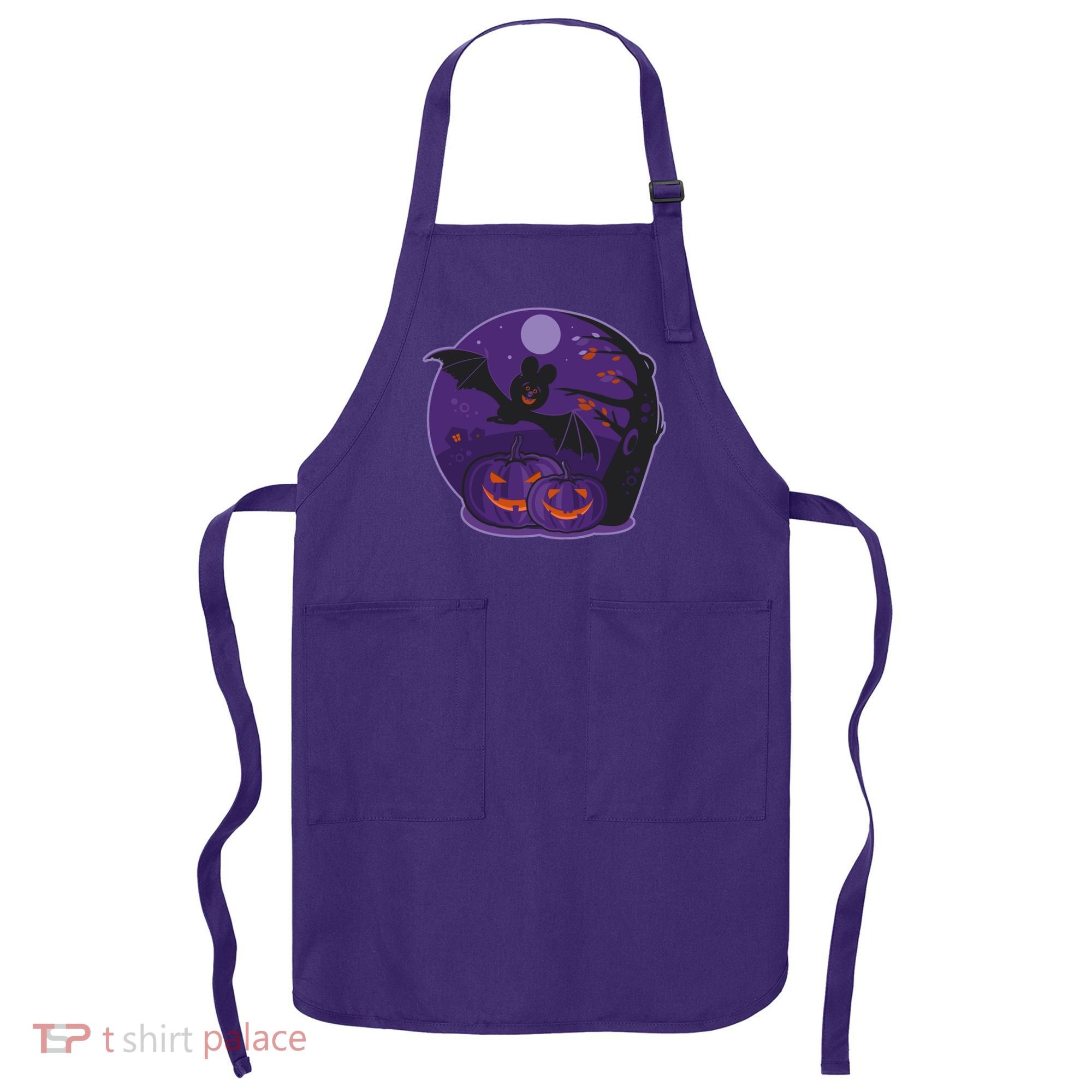 Halloween Bat and Pumpkins Apron