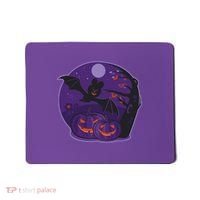 Halloween Bat and Pumpkins Mousepad thumb 0