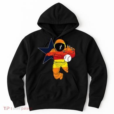 Houston Baseball Astronaut Space City Hoodie