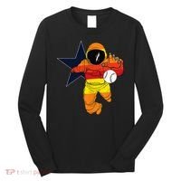 Houston Baseball Astronaut Space City Long Sleeve Shirt thumb 0