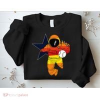 Houston Baseball Astronaut Space City Sweatshirt thumb 2