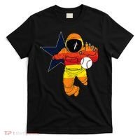 Houston Baseball Astronaut Space City T-Shirt thumb 0