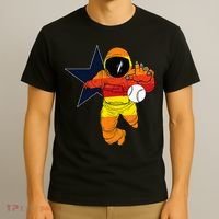 Houston Baseball Astronaut Space City T-Shirt thumb 3